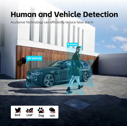 DS-7616NXI-I2/16P/S HIK 4K 16 PoE AcuSense NVR 16 Channel, HIK 4K PoE NVR Network Video Recorder with Human/Vehicle Detection, Facial Recognition, H.265+